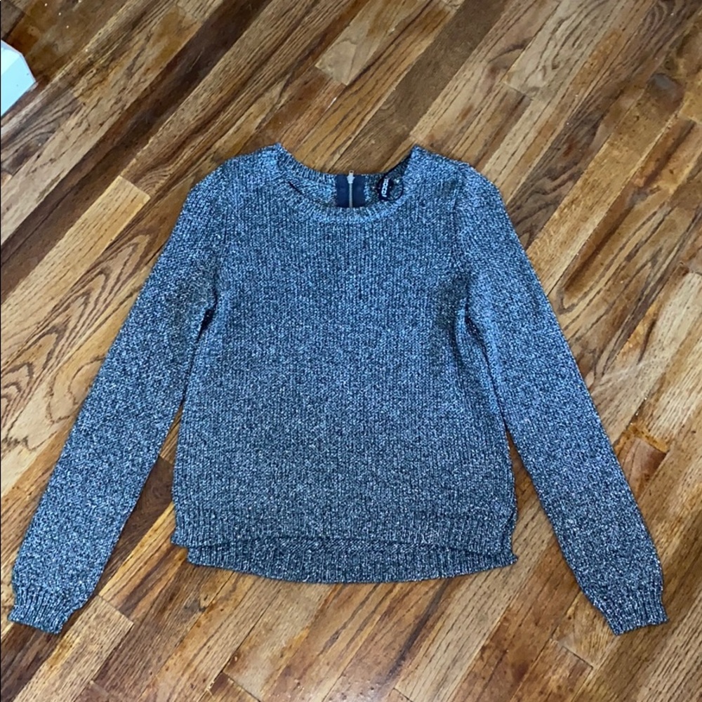 H&M Sparkling Gray/silver sweater